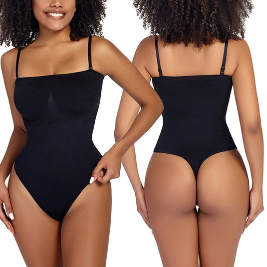 Combinaison gainante string - sans couture